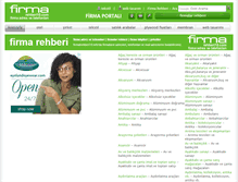 Tablet Screenshot of firmarehberi10.info